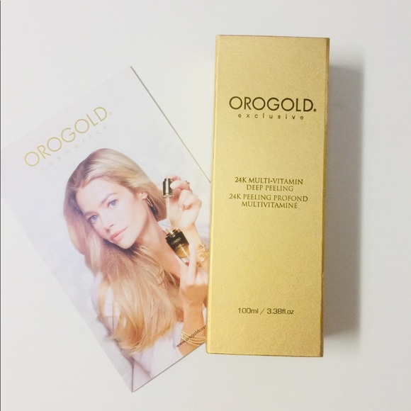 orogold multivitamin deep peeling